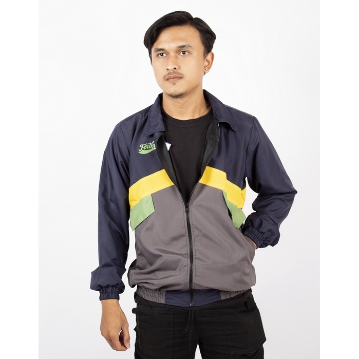 Hipnop Outerwear Unisex Windbreaker Gary Combi Jaket Running Lari