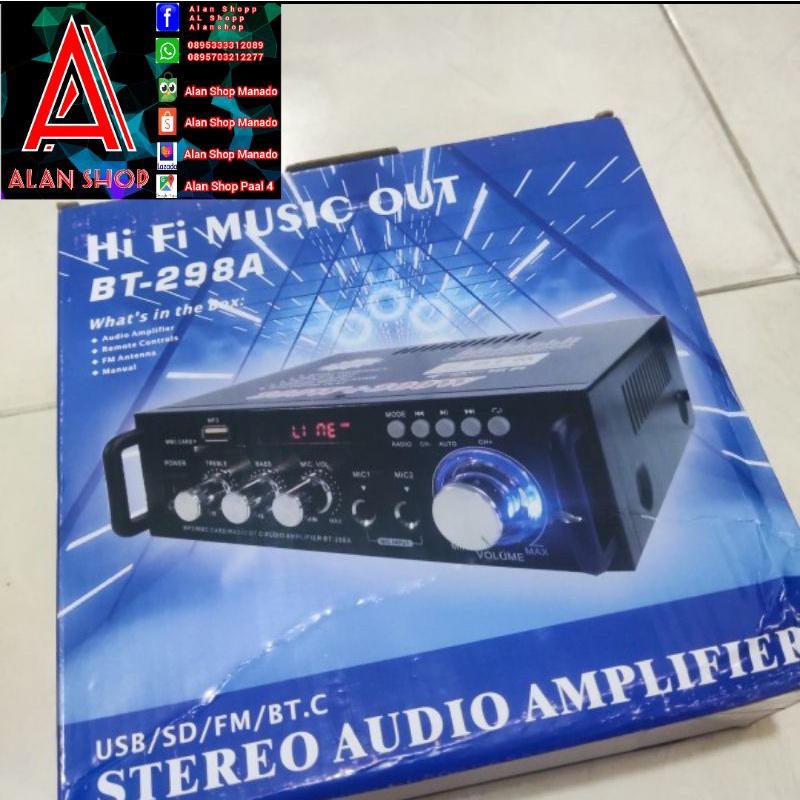 AMPLIFIER SPEKAER AUDIO KARAOKE BLUETOOTH 600 WATT