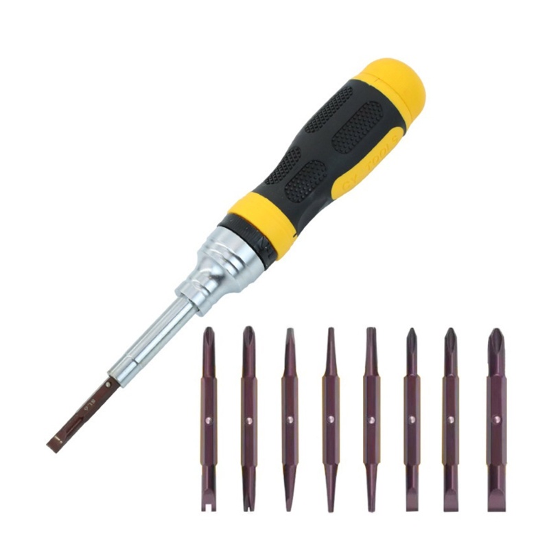 Zzz 19 In 1 Set Obeng Torx Heksagonal Manual DIY Untuk Reparasi Handphone / Notebook / Komputer