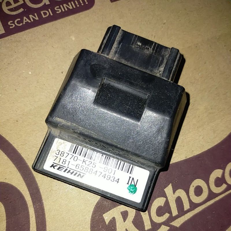 cdi ecu honda beat fi k25 2013 2015 original copotan motor