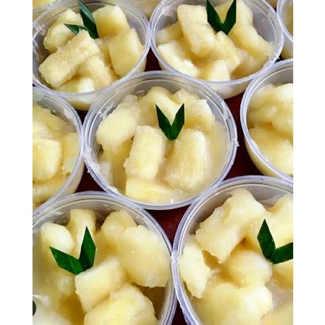 Mau Hemat--(ISI 25PCS - CUP400) Cup Plastik 400ml/ Cup Puding/ Food Container Bening/ Mangkok Plasti