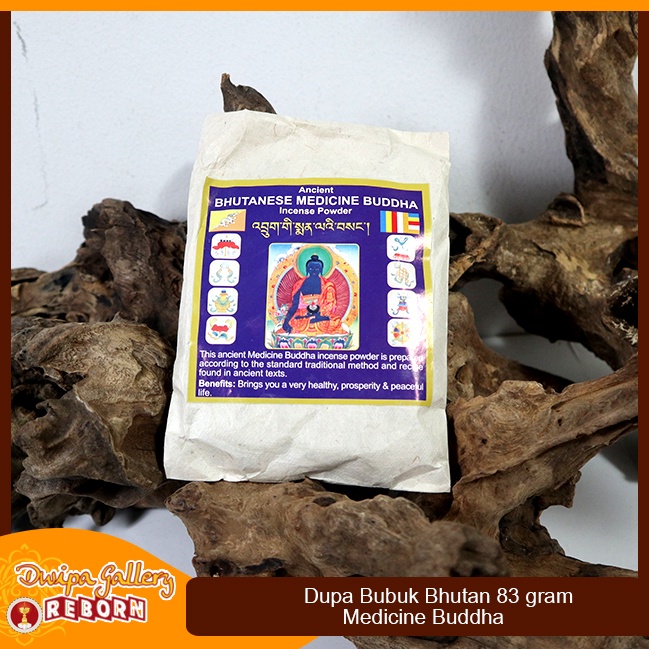 Dupa Hio Bubuk Powder Serbuk Bhutan Bhaisajyaguru/Medicine Buddha 83gr