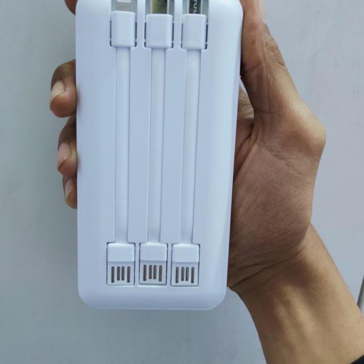 GRATIS ONGKIR✅PowerBank 20000 mAh LED Power Bank Fast Charging iPhone Murah Micro USB Iphone Android
