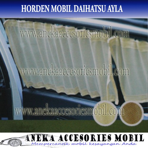 [READY] Horden/Tirai Mobil Daihatsu Ayla / Perlengkapan Variasi Mobil Murah / Aksesoris Eksterior pe