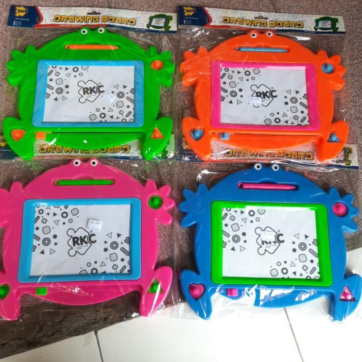 Mainan Maenan Edukasi Anak Pintar Papan Tulis Magnet Magnetik Modern Alat Bantu Belajar Menulis Meng