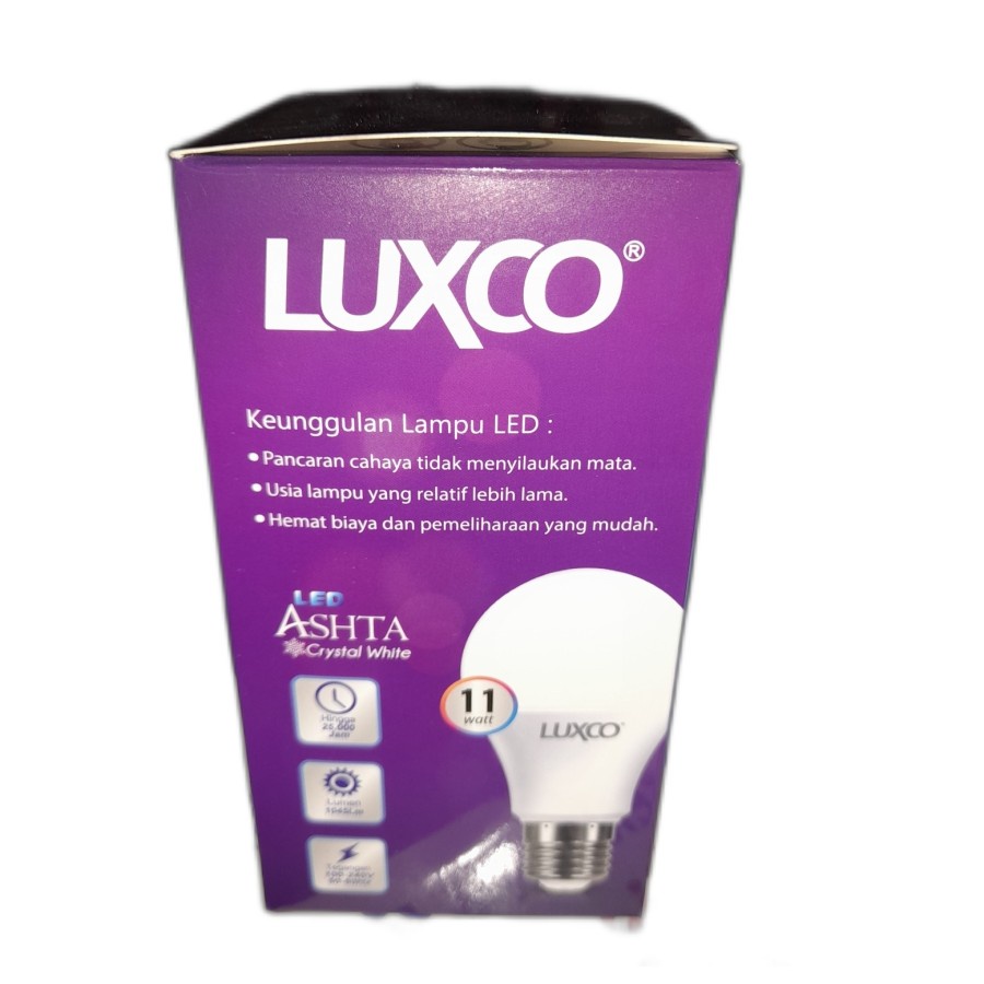 Lampu Led LUXCO ASTHA 11W Garansi 1 tahun..Cahaya Putih