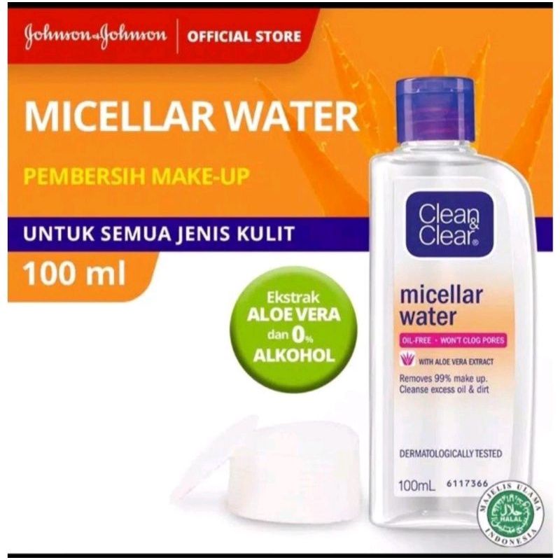 Clean&amp;Clear Facial wash 100ml | Clean&amp;Clear Micellar Water 100ml