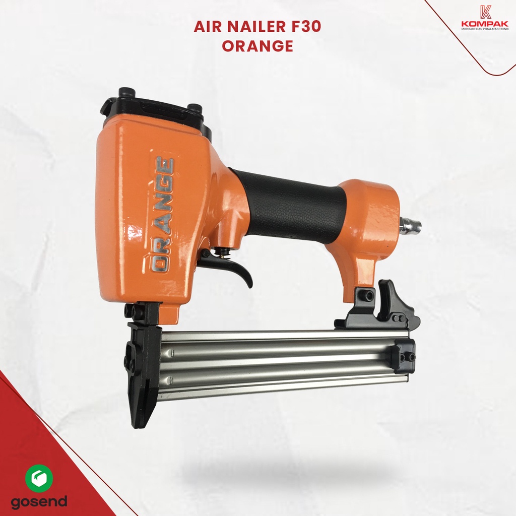 ORANGE F30 ORANGE Mesin air nailer F30 staples angin tembak paku Alat/Mesin Staples/Paku Tembak