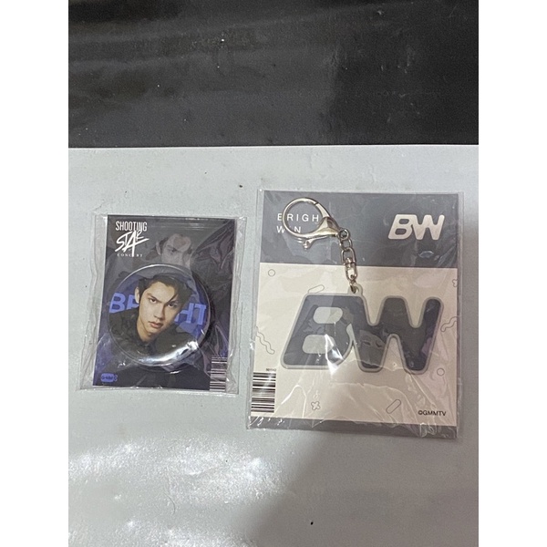 griptok bright vachirawit & rubber keychain keyring gmmtv brightwin bw