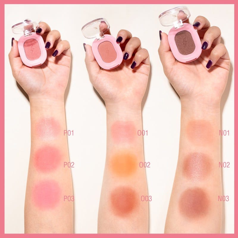 PINKFLASH (F01) OhMyHoney Blush Soft Powder Naturally Pigmented 11 Colors