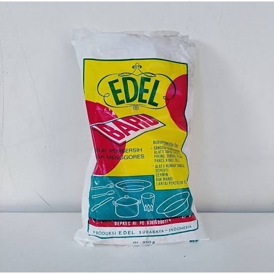 Bubuk Abu Gosok / Sabun Cuci Panci EDEL Bubuk - 950 gram