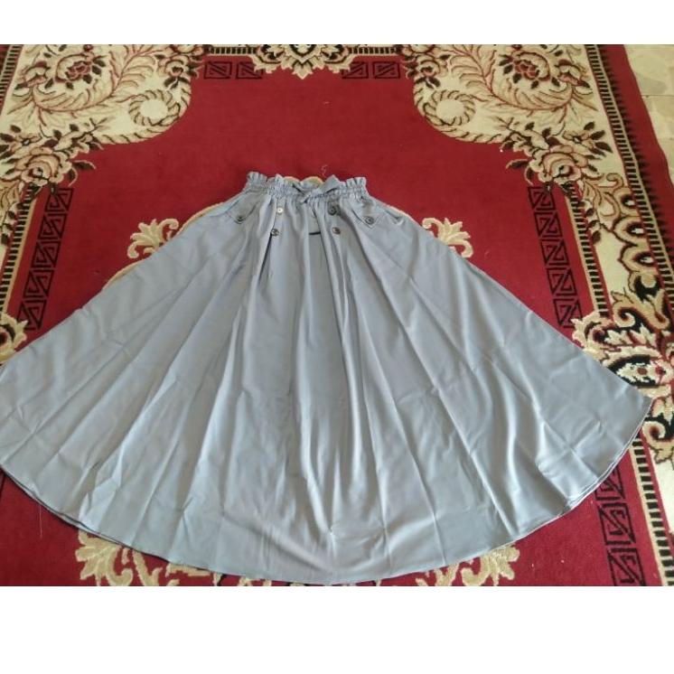 Murah Meriah ROK PAYUNG TOYOBO || ROK KATUN PANJANG TOYOBO MILLINEAL || ROK WANITA LEBAR MODE PAYUNG
