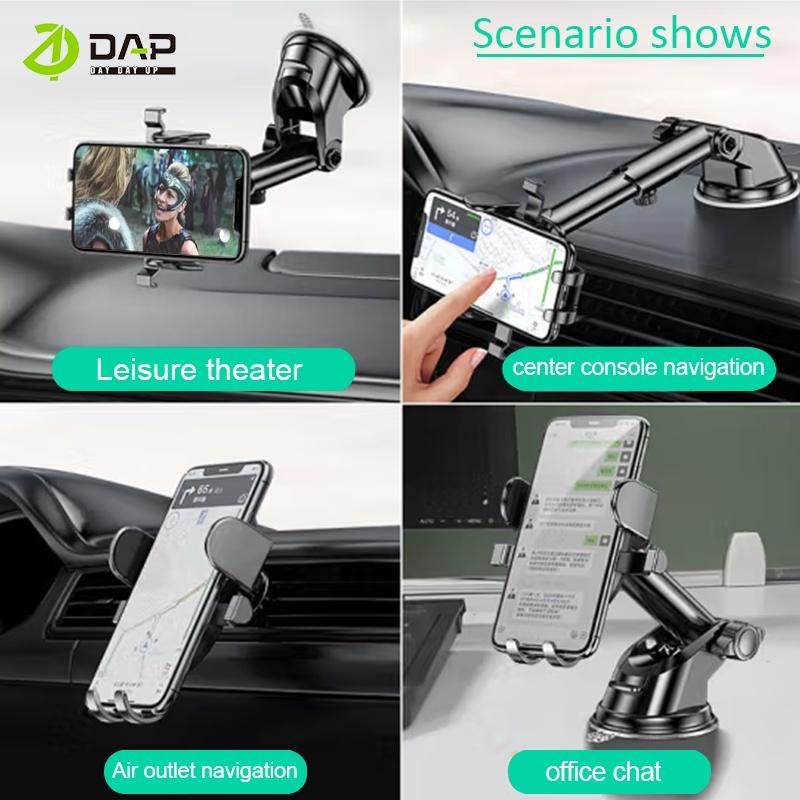 Car Holder Dashboard dan Kaca DAP D-CZ9 Holder Mobil 360 Rotation