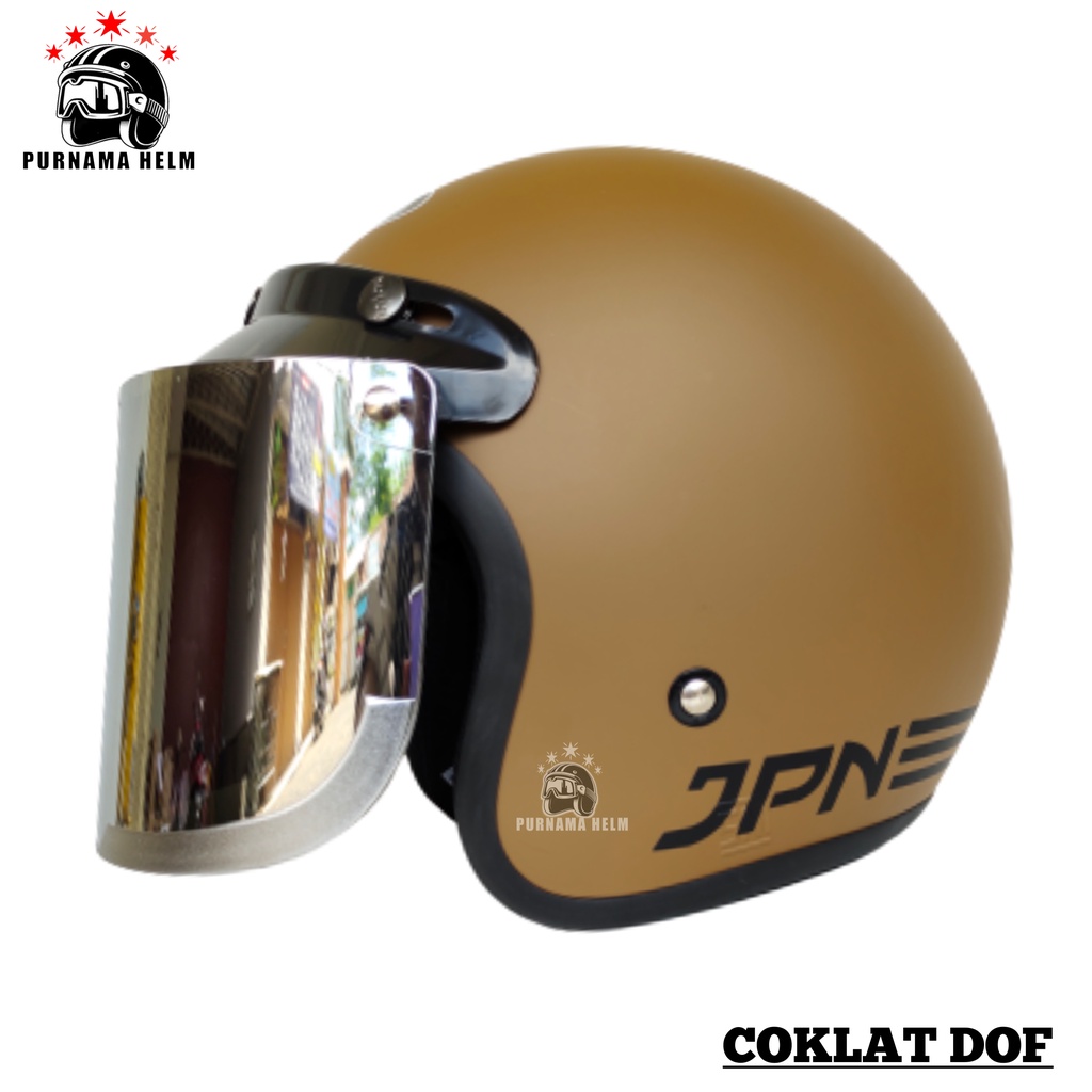 Helm Bogo JPN dewasa warna Polos