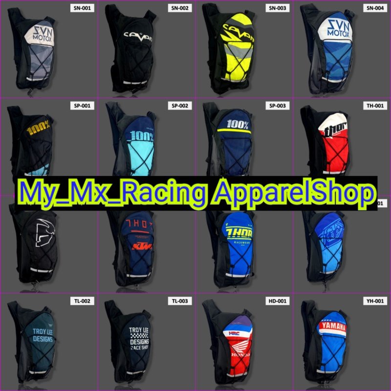 Tas Printing Premium Tas Hydro Slim - Tas Motoross Fullprint - Tas Trail MX Adventure - CODE:D