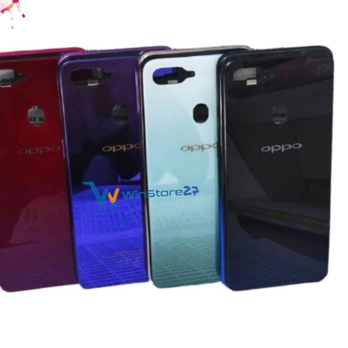 New! KESING HOUSING FULLSET OPPO F9 / F9 PRO  BACKDOOR + BEZZEL FULLSET BACKDOOR BACKCOVER TUTUP BEL