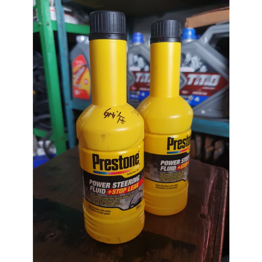Jual PRESTONE power steering fluid +STOP LEAK PSF oli power stering