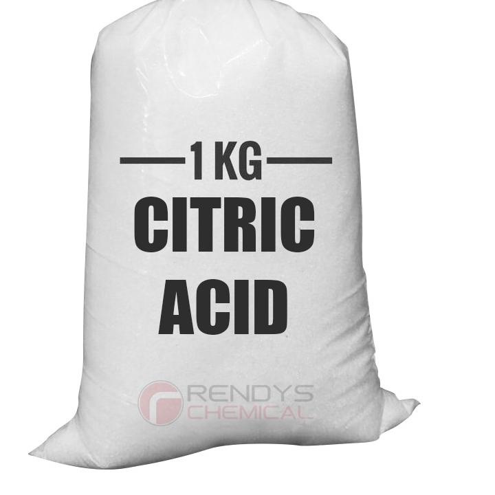 

(PROMO Z8055) Citric Acid Monohydrate - Asam Sitrat - Asam Citrun 1 kg ✻