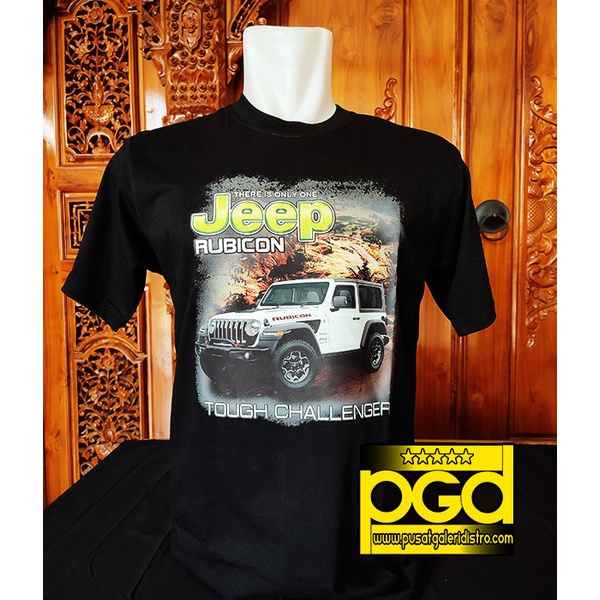 Kaos Jeep Rubicon Offroad Indonesia / Baju Jeep Rubicon Offroad Terbaru / Tshirt Jeep Robicon Keren 