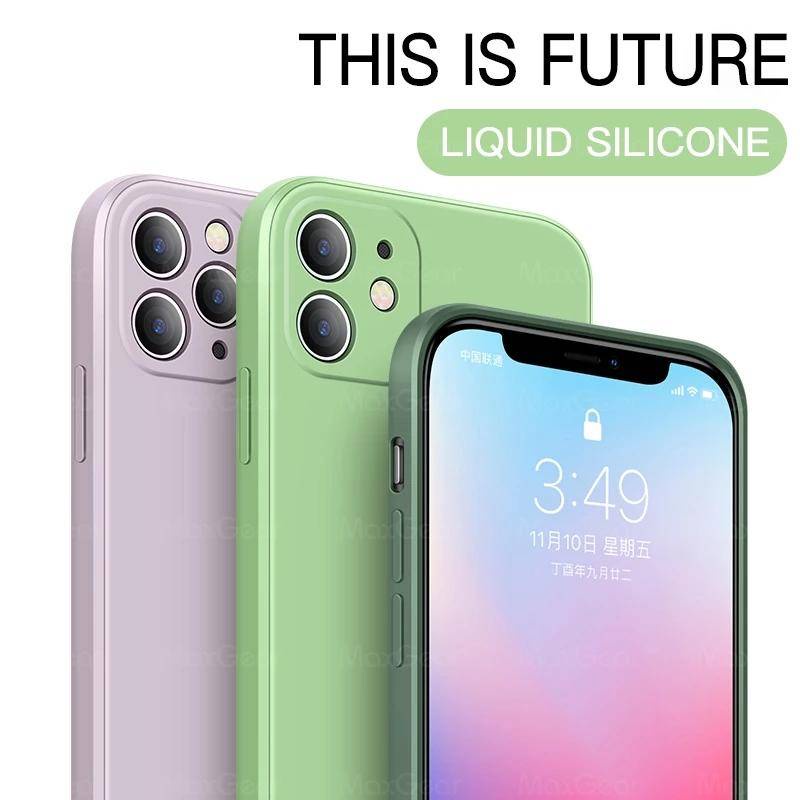 Soft Case Silikon Full Cover Hp Untuk iPhone 11 / 13 / 12pro / Max / 6 / 6s / 7 / 8plus / SE 2020 / 2022 / X / Xs / XR Max