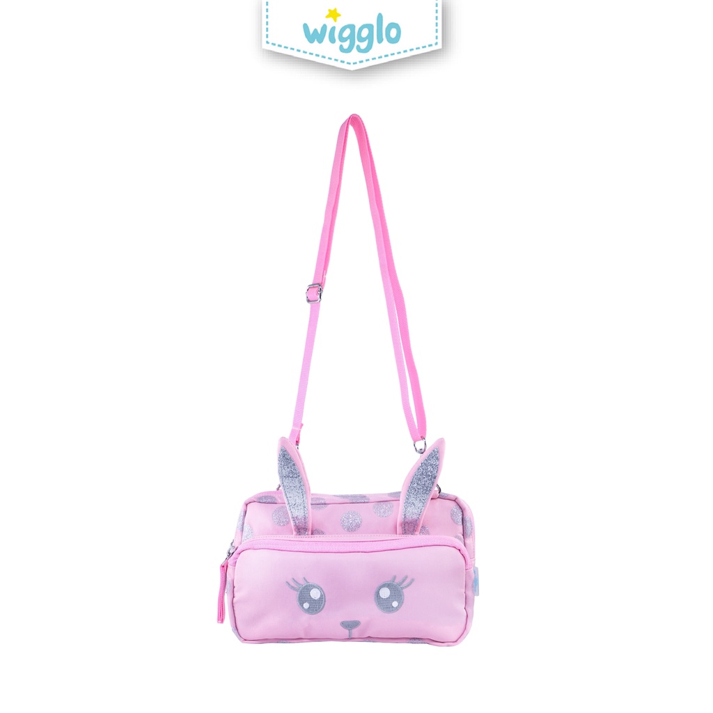 

Wigglo Sling Pencil Case Pink Bella