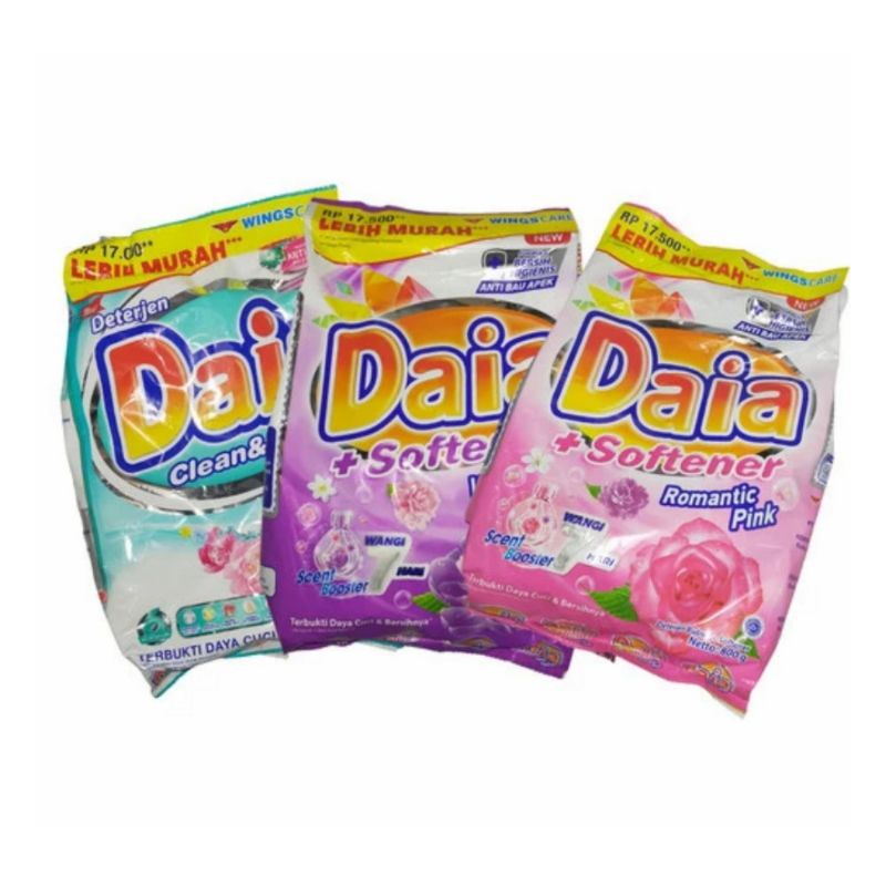 Detergen bubuk Daia 800 gr