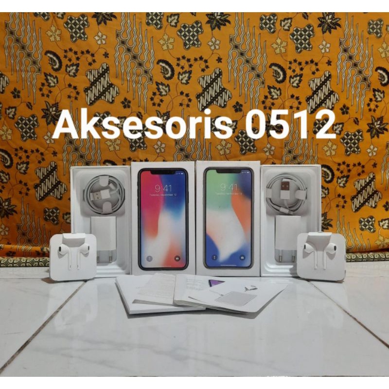 

iphone X ( Batok Kaki 2) Fullset ACC Gratis Stiker (Dus)