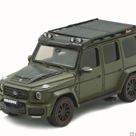 ALMOST REAL 1:64 Brabus G-Class with Adventure Pack AMG G63 Oliv Matte