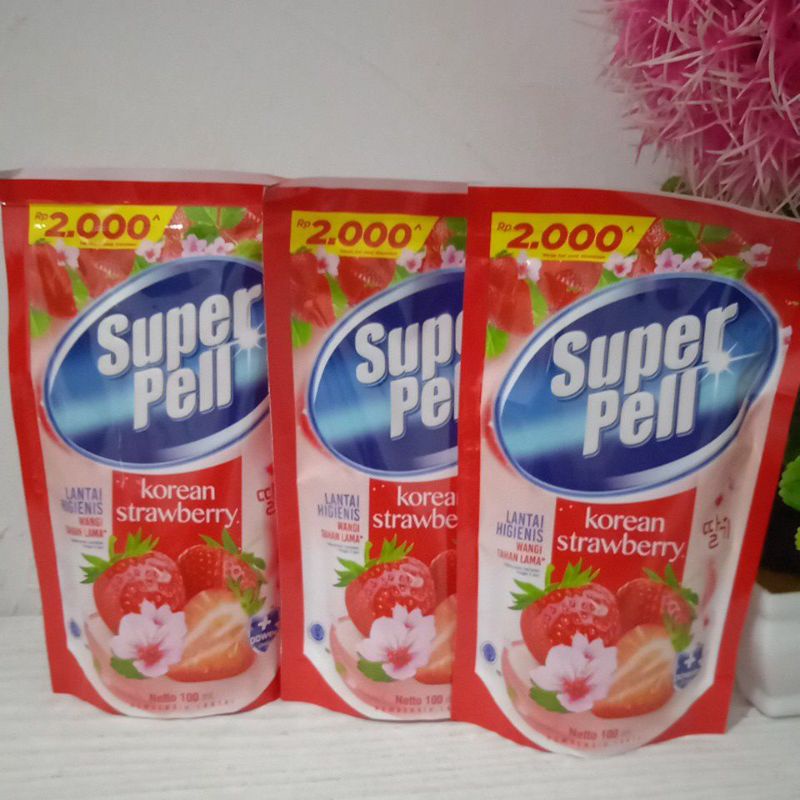super Pell korean strawberry 100 ml