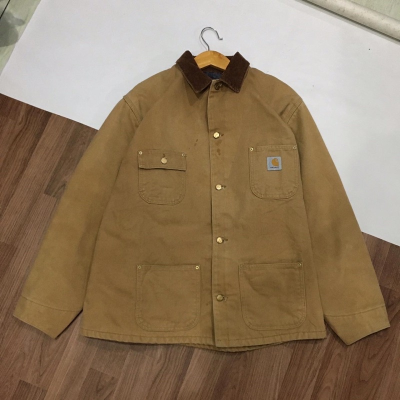 jaket carhart vintage, parka carhart, carhart, thrift
