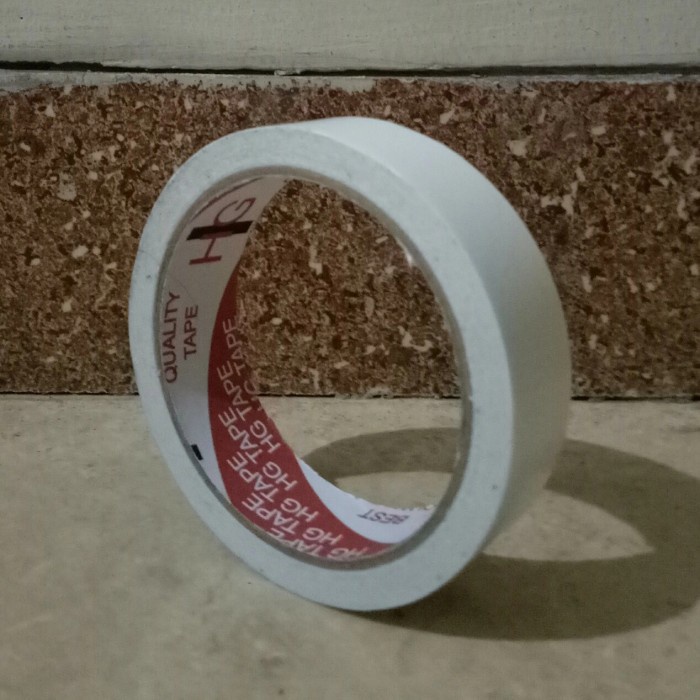 

Double Tape Kertas Merk HG Uk 1Inch x 10m