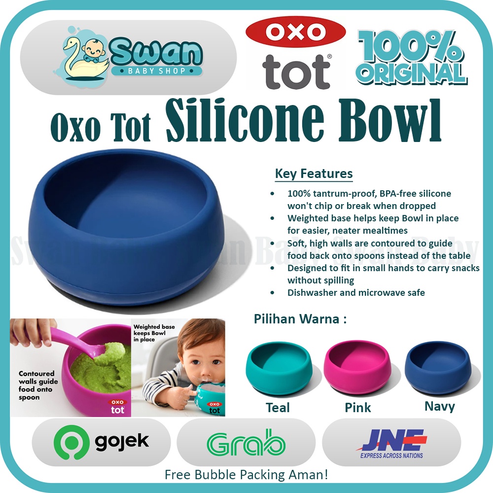 OXO Tot Silicone Bowl / Mangkok Makan Anak