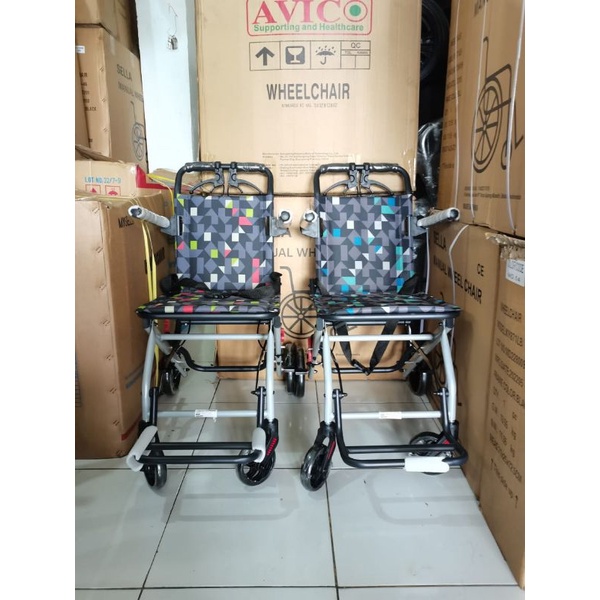 Kursi Roda Travelling  Kursi Roda Lipat + Tas kursi Roda