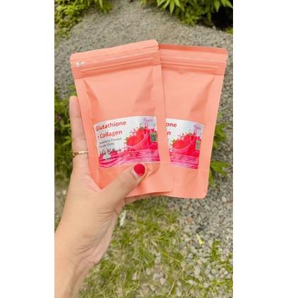 

BIG SALE Collagen Drink Glutathion + Collagen Straberry Flavour Powder Drink White Collagen netto 100 gr by Abyskin € 892
