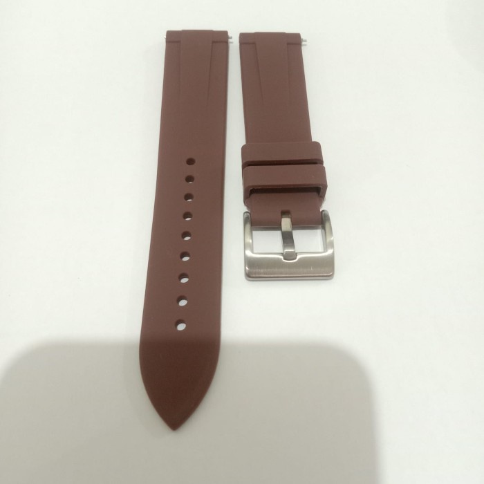 STRAP RUBBER TALI KARET JAM TANGAN SILICONE SIZE 20 MM - 24 MM