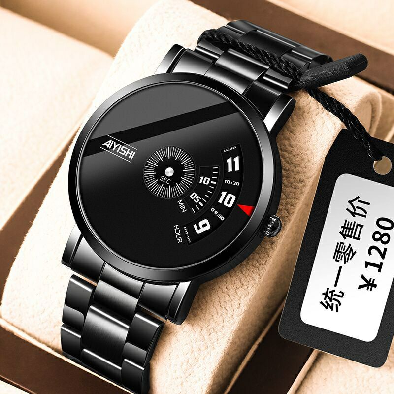 Jam Tangan Rantai Pria Anti Air Original Fashion Milenial  Keren Strap Stainless Modern Kekinian Men Watch Analog JT29A