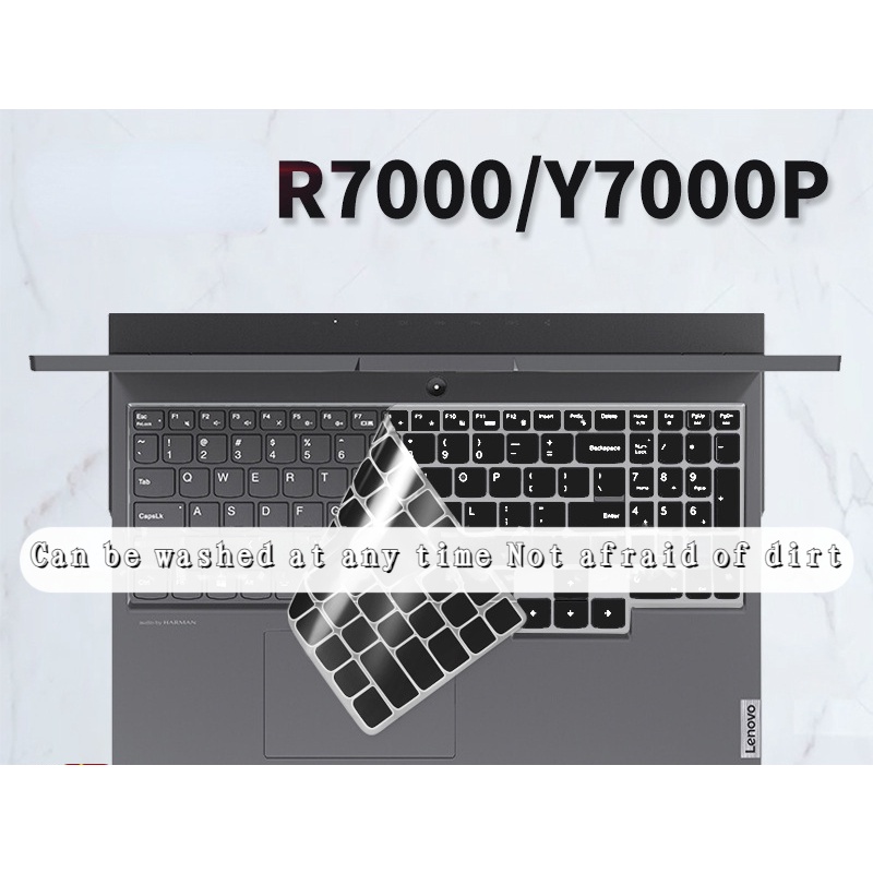 Skin Silikon Cover Pelindung Keyboard Untuk Lenovo Legion 5 15 2020 Y7000P R7000P R7000 Y7000 Legion5 15 &quot;(ZXL)