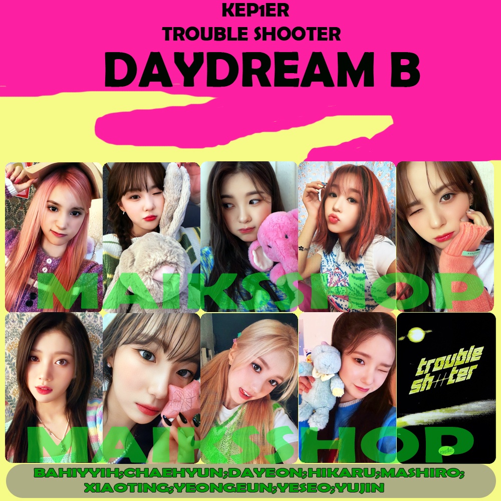 Kepier Kep1er Trouble Shooter Bahiyyih Xiaoting Chaehyun Photocard Kpop