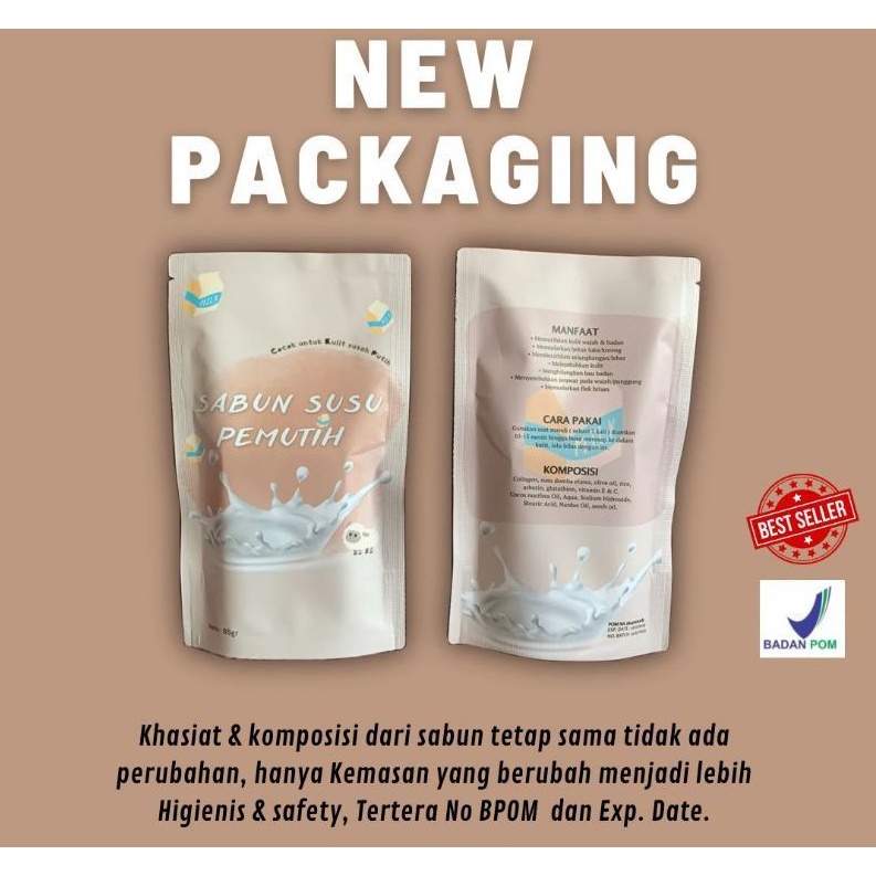 [READY STOCK] SABUN SSP BPOM - SABUN SUSU PEMUTIH BADAN DAN WAJAH