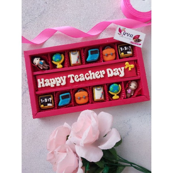 coklat ucapan | happy teacher day | selamat hari guru | homemade