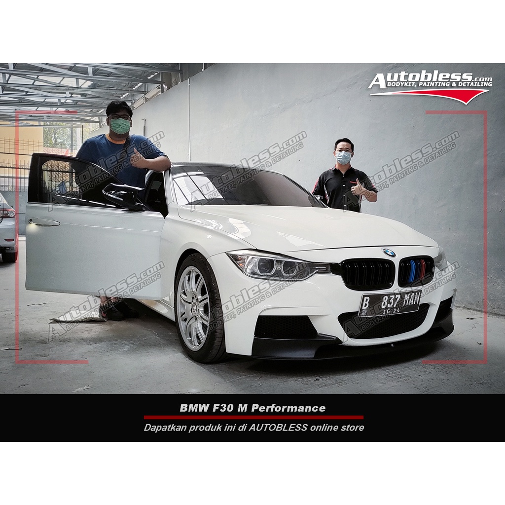 Bumper Bodykit BMW F30 M Performance Plastic Import Taiwan