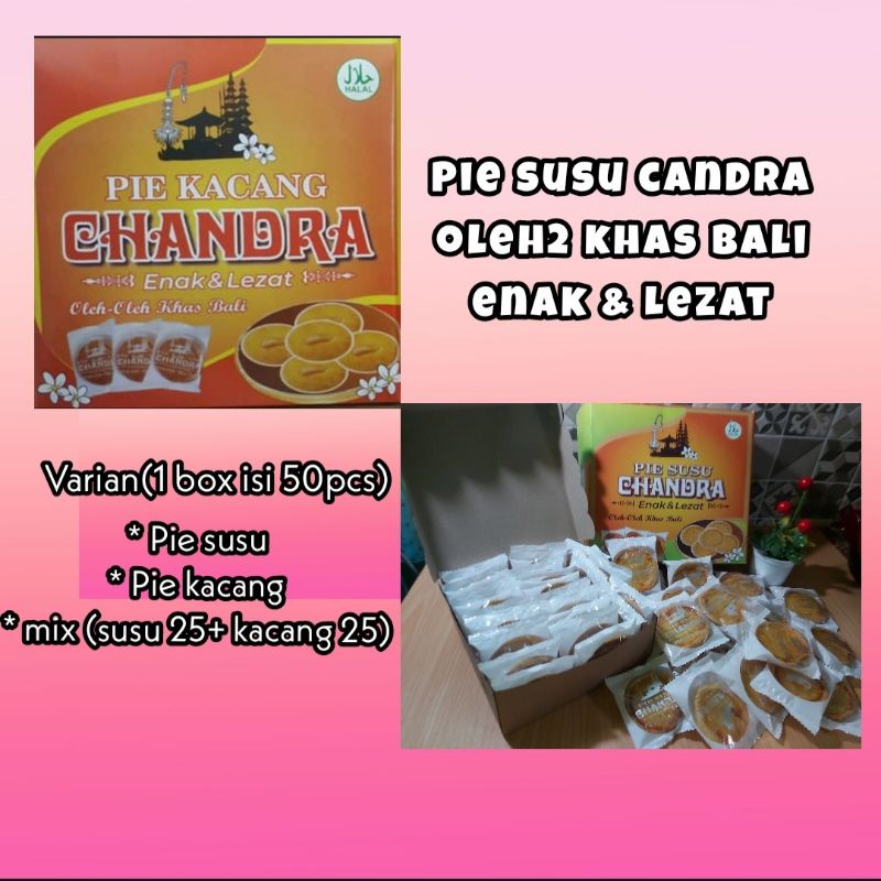 

Pie susu mix pie kacang masing masing 25pcs