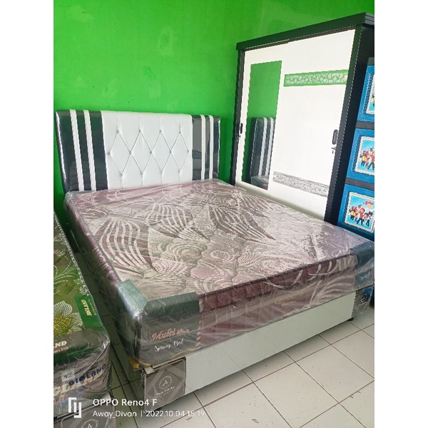 Spring bed Multistar Canberra/ Springbed+dipan/ Tempat tidur dipan/ Kasur Springbed