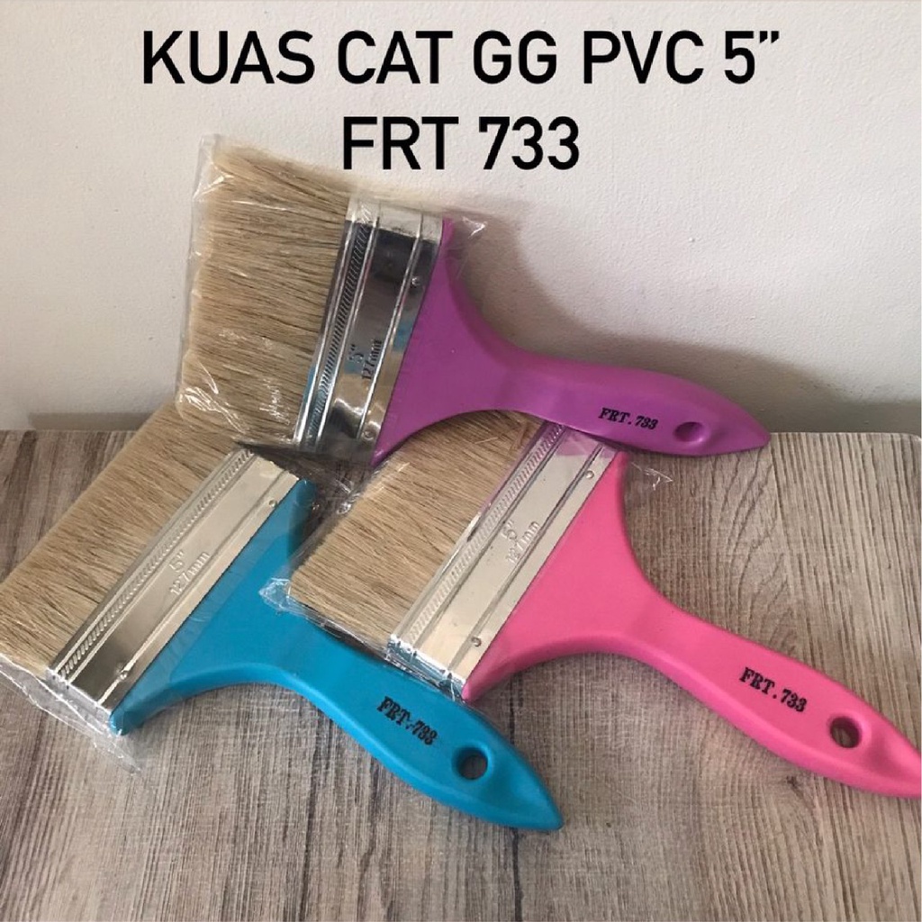 Kuas Cat 999 FRT 5" gagang PVC