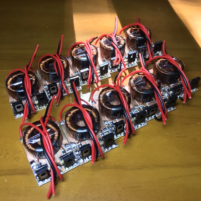 joule thief pushpull 12 volt || JT pushpull 12v