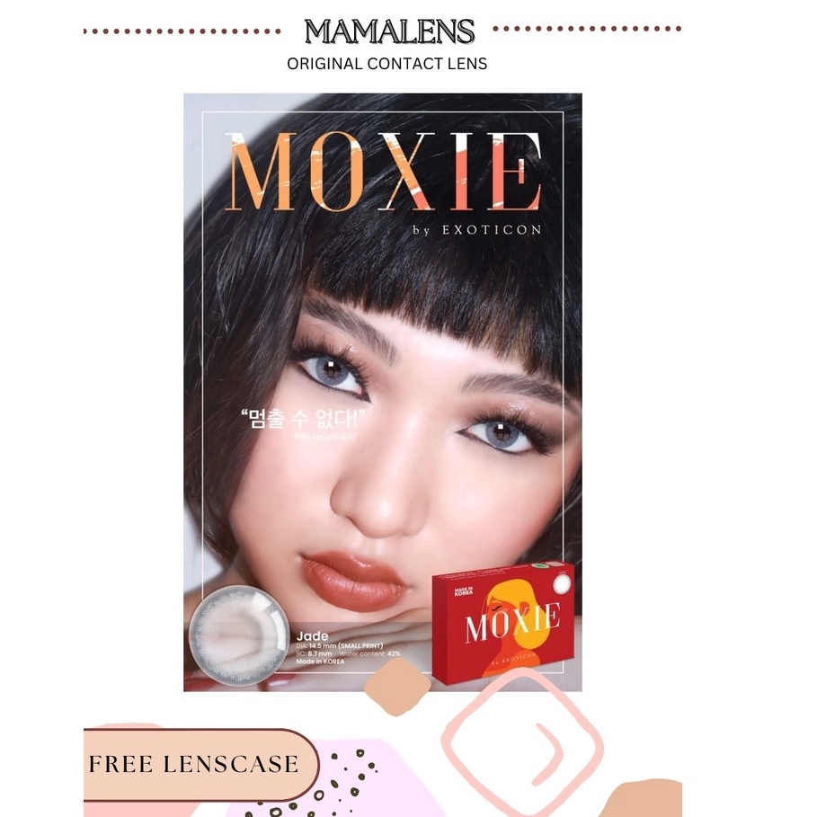 SOFTLENS X2 MOXIE DIA 14.5MM NORMAL &amp; MINUS -0.50 SD - 2.00 | FREE LENSCASE - MAMALENS