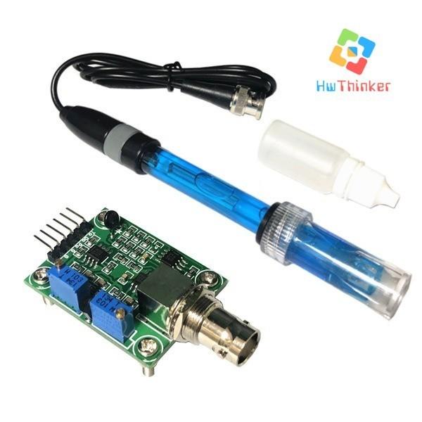 Modul Analog PH Sensor Kit PH-4502C Electrode Probe PH4502C E201-C BNC