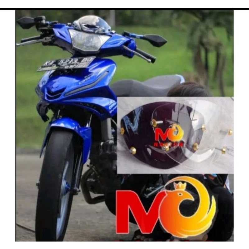 Visor Jupiter MX 135 Old Plus Monel 4 Buah Kualitas Terbaik