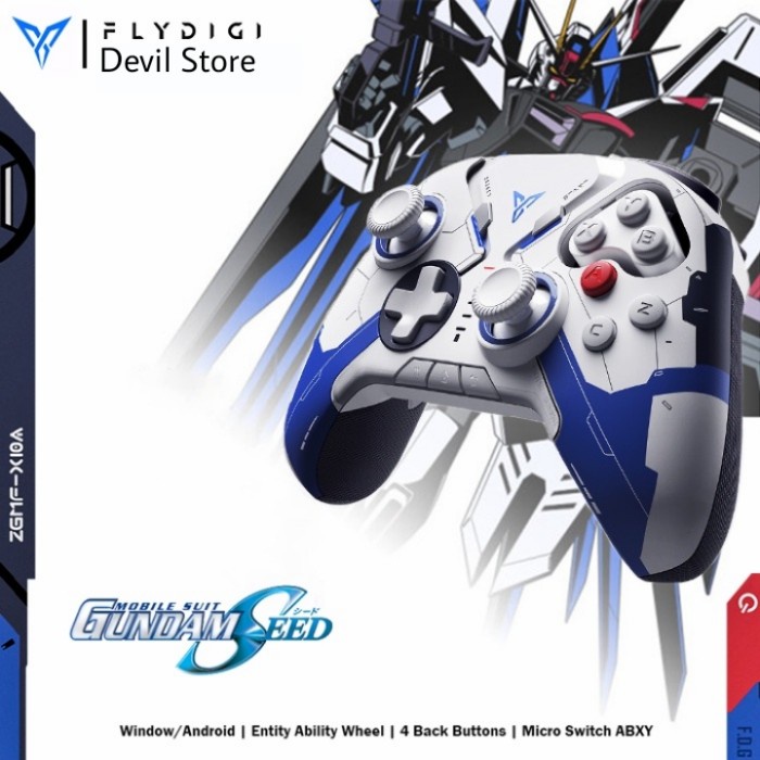 [Aksesoris / Acc] Flydigi Apex 2 Freedom Gundam Version Limited Android Pc Gamepad Console / Pc /