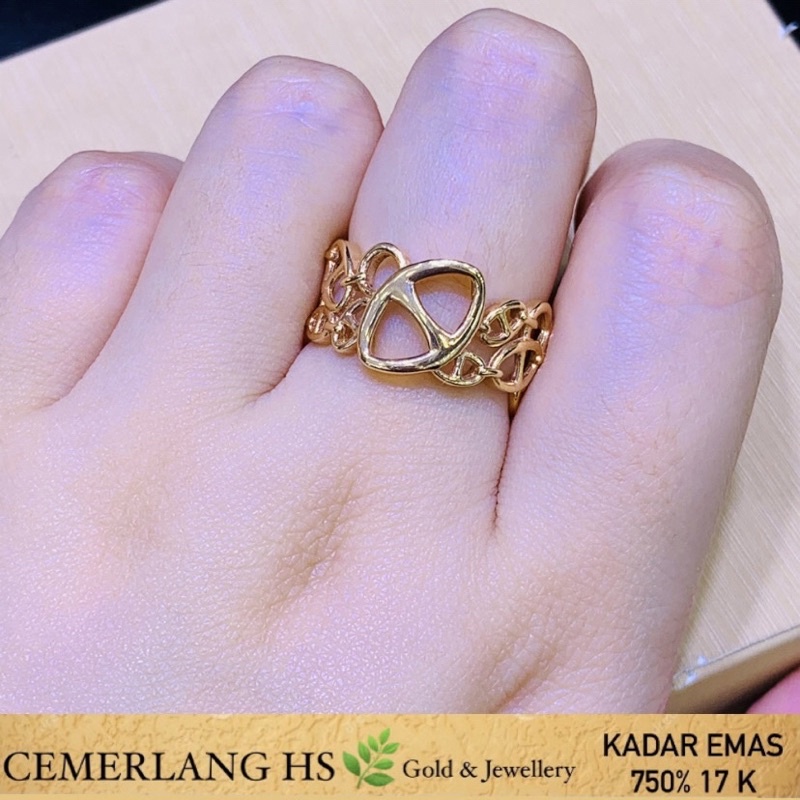 cincin model italy emas 750%17k